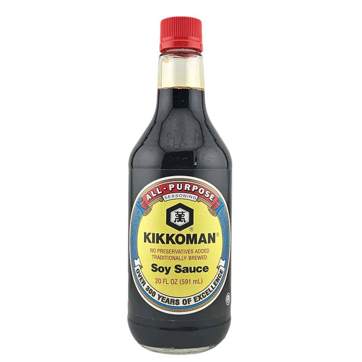 KIKKOMAN  SOY SAUCE 萬字 日本醬油(20 OZ)