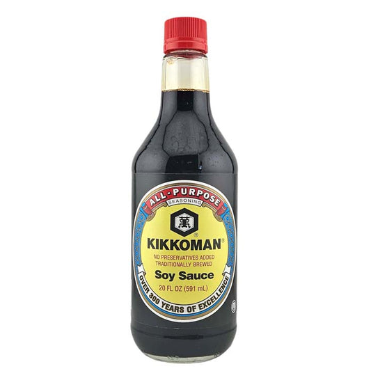 KIKKOMAN  SOY SAUCE 萬字 日本醬油(20 OZ)