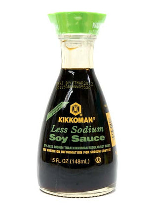 KIKKOMAN LESS SODIUM SOY SAUCE (DISPENSER) 萬字 桌上淡味醬油(5 OZ)