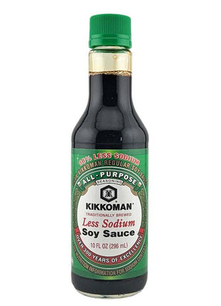 KIKKOMAN LESS SODIUM SOY SAUCE 萬字 日本淡味醬油(10 OZ)