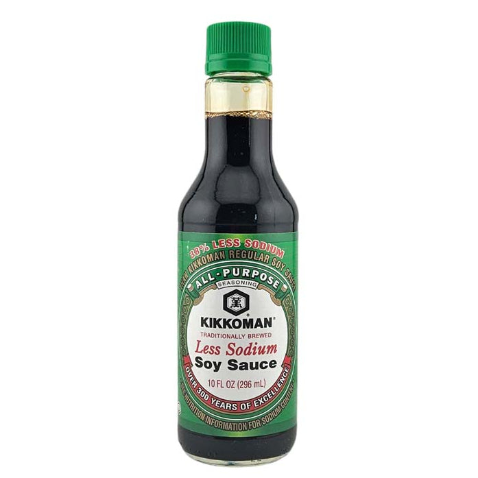 KIKKOMAN LESS SODIUM SOY SAUCE 萬字 日本淡味醬油(10 OZ)