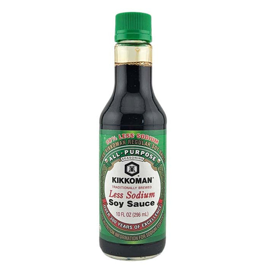 KIKKOMAN LESS SODIUM SOY SAUCE 萬字 日本淡味醬油(10 OZ)
