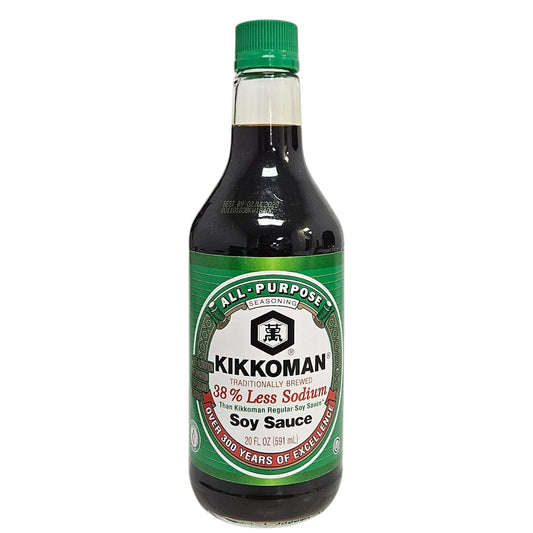 KIKKOMAN LITE SOY SAUCE 萬字 日本淡味醬油(20 OZ)