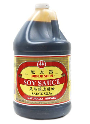WAN JA SHAN SOY SAUCE  萬家香 醬油(1 GAL)