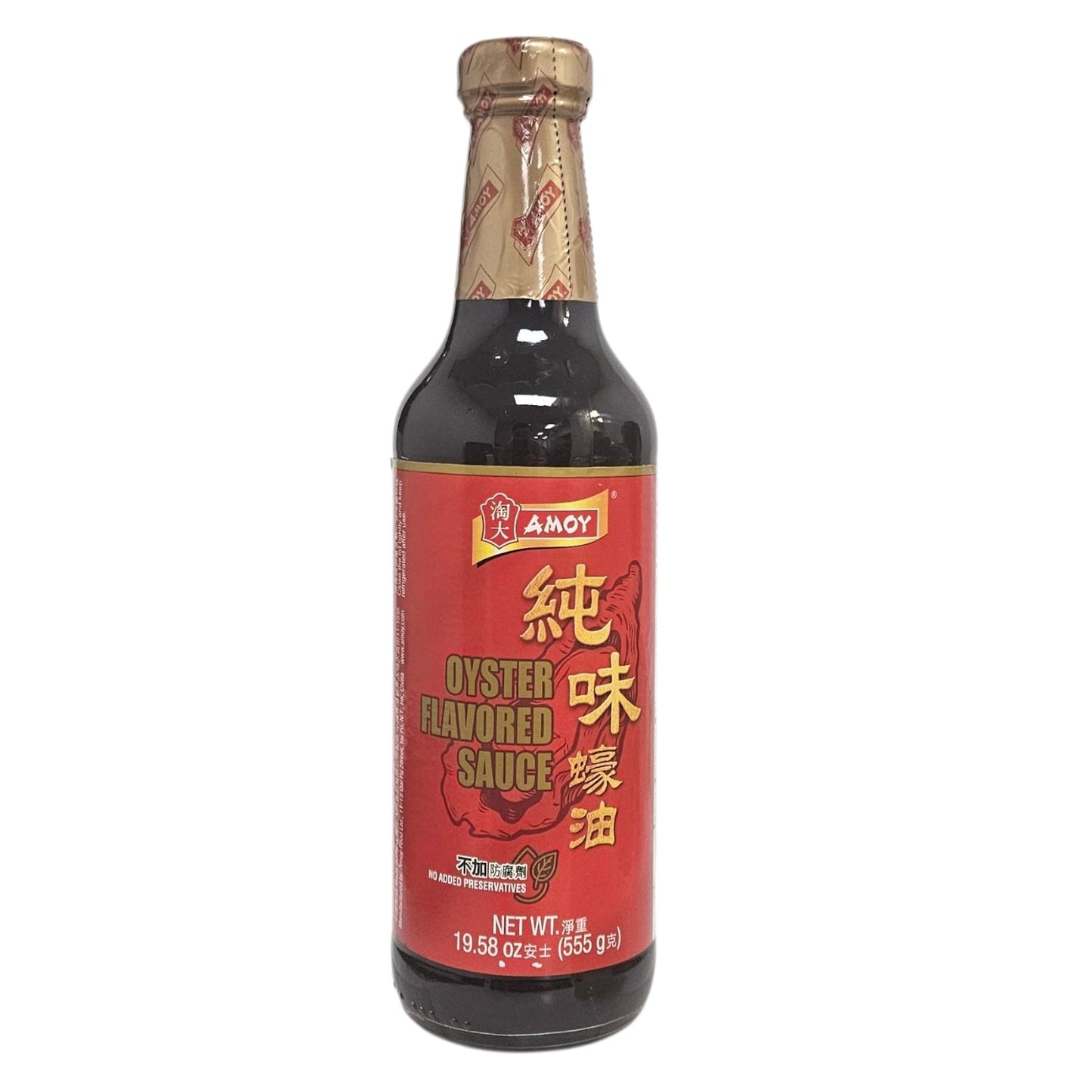 AMOY  OYSTER FLAVORED SAUCE 淘大 純味蠔油（19.57 OZ）