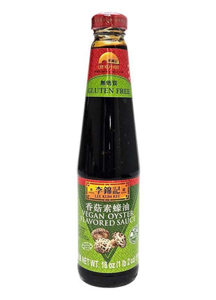 LEE KUM KEE STIR FRY VEGETARIAN OYSTER SAUCE  李錦記 香菇素蠔油(18 OZ)