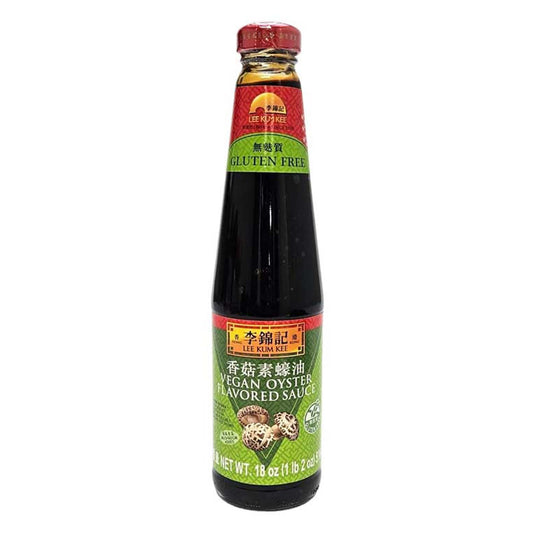 LEE KUM KEE STIR FRY VEGETARIAN OYSTER SAUCE  李錦記 香菇素蠔油(18 OZ)