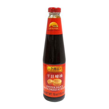 LEE KUM KEE SCALLOP OYSTER SAUCE  李錦記 乾貝蠔油(18 OZ)
