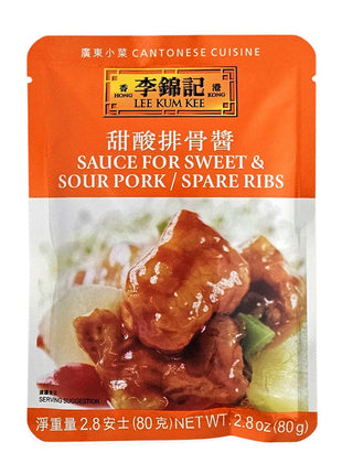 LEE KUM KEE SAUCE FOR SWEET & SOUR PORK 李錦記 甜酸排骨醬(80 G)