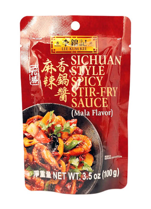 LEE KUM KEE SICHUAN STYLE SPICY STIR-FRY SAUCE (MALA FLAVOR) 李錦記 麻辣香鍋醬(100 G)