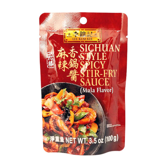 LEE KUM KEE SICHUAN STYLE SPICY STIR-FRY SAUCE (MALA FLAVOR) 李錦記 麻辣香鍋醬(100 G)
