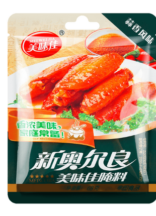 MEI WEI JIA NEW ORLEANS MARINADE GARLIC 美味佳 新奧爾良腌料*蒜香*(68 G)