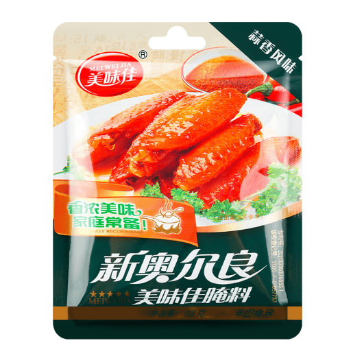 MEI WEI JIA NEW ORLEANS MARINADE GARLIC 美味佳 新奧爾良腌料*蒜香*(68 G)