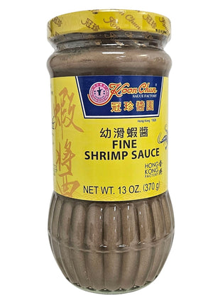 KOON CHUN FINE SHRIMP SAUCE 冠珍 幼滑蝦醬(13 OZ)