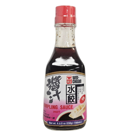 WEI CHUAN DUMPLING SAUCE (SPICY) 味全 水餃醬*辣*(6.5 OZ)