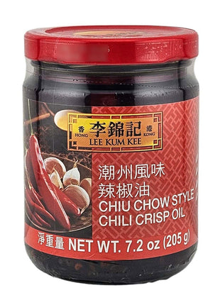 LEE KUM KEE CHIU CHOW CHILI OIL 李錦記 潮州辣椒油（7.2 OZ）