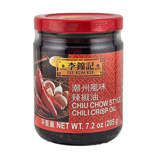 LEE KUM KEE CHIU CHOW CHILI OIL 李錦記 潮州辣椒油（7.2 OZ）