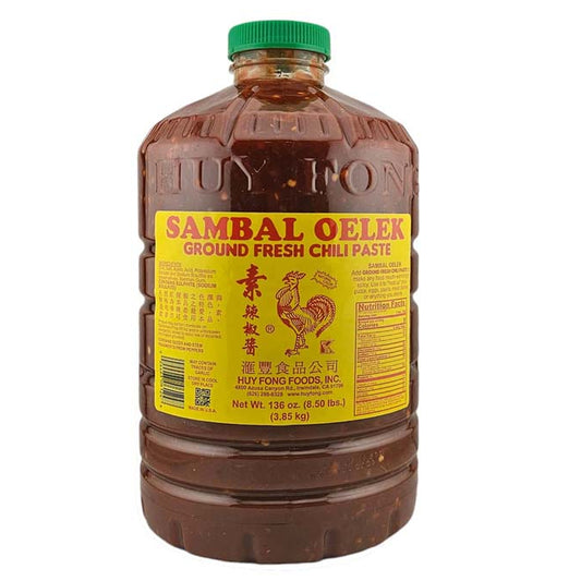 HUY FONG SAMBAL OELEK/CHILI P 匯豐 素辣椒醬(8.5 LB)