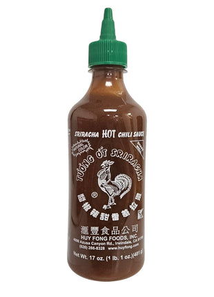 HUY FONG  SRIRACHA HOT CHILI SAUCE  匯豐 是拉差甜辣椒醬(17 OZ)