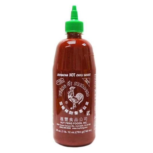 HUY FONG SRIRACHA CHILI SAUCE 匯豐 是拉差甜辣椒醬（28 OZ）
