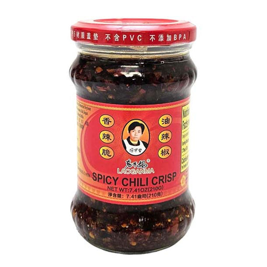 LAOGANMA SPICY CHILLI CRISP 老干媽 香辣脆油辣椒（210 G）