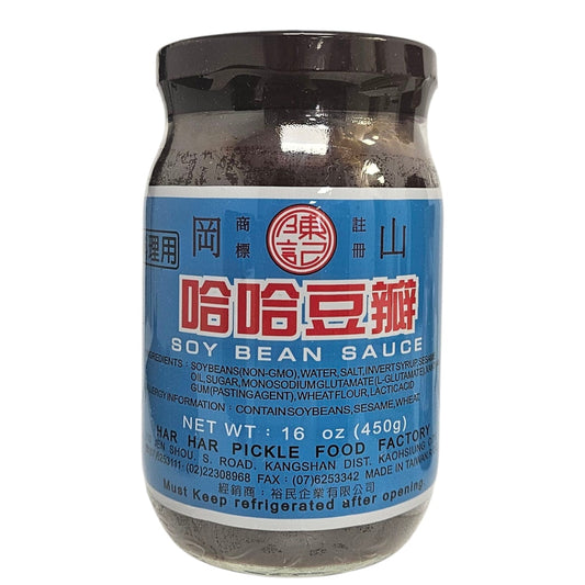 HAR HAR SOY BEAN PASTE 哈哈 豆瓣醬（16 OZ）