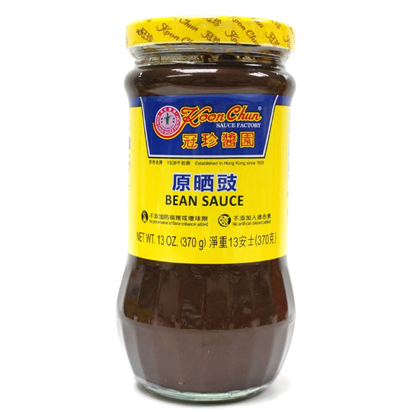 KOON CHUN  BEAN SAUCE 冠 珍 原晒豉(13 OZ)