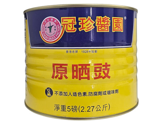 KOON CHU BEAN SAUCE 冠珍 原晒豉(5 LB)