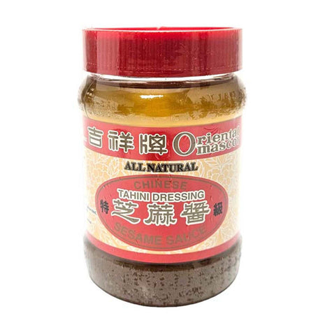 O. MASCOT SESAME PASTE 吉祥 芝麻醬(16 OZ)