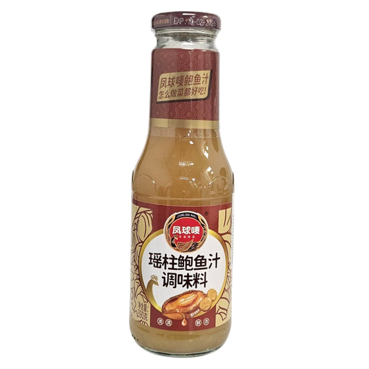 FENG QIU MAI SCALLOP & ABALONE SAUCE 鳳球嘜 瑤柱鮑魚汁（390 G）