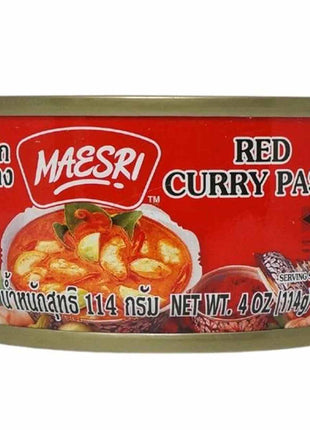 MAESRI RED CURRY PASTE 紅咖喱醬(4 OZ)