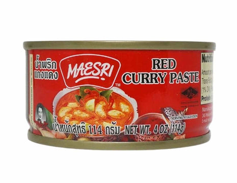 MAESRI RED CURRY PASTE 紅咖喱醬(4 OZ)