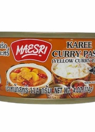 MAESRI KAREE CURRY PASTE(YELLOW) 黃咖喱醬（4 OZ）
