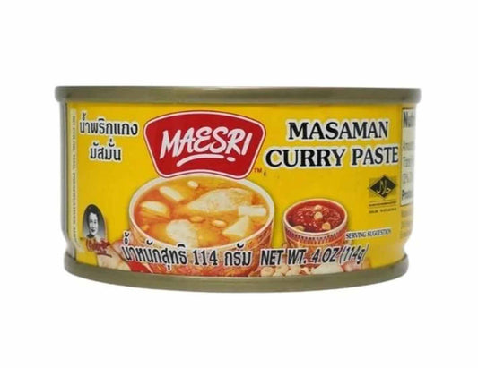 MAESRI MASAMAN CURRY PASTE  MASAMAN 咖喱醬（4 OZ）