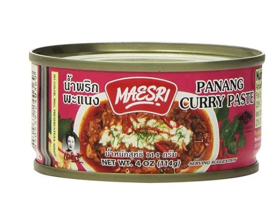 MAE SRI PANANG CURRY PASTE PANANG 咖喱醬(4 OZ)
