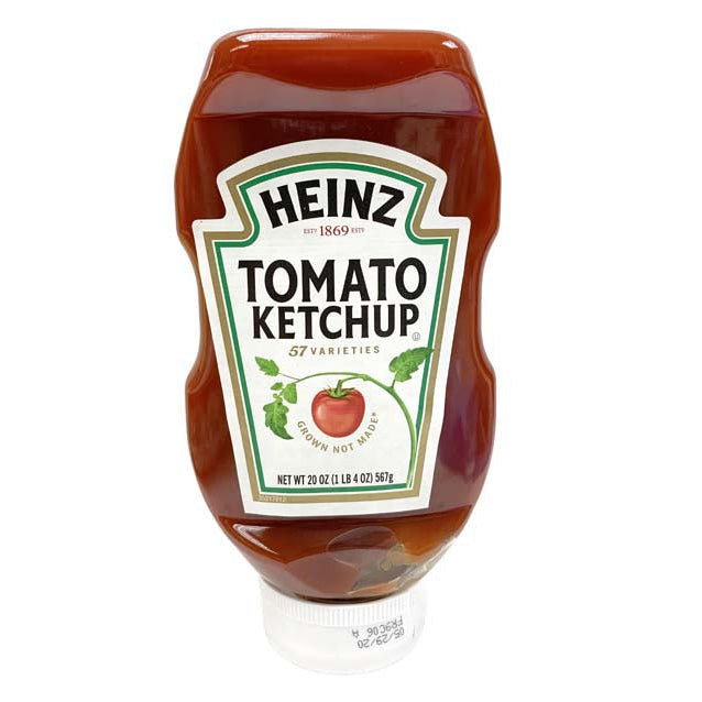 HEINZ TOMATO KETCHUP (EASY SQUEEZE) 茄汁*唧咀*(20 OZ)