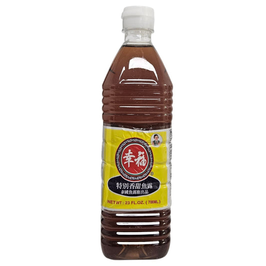 LUCKY FISH SAUCE 幸福 泰國魚露(23 OZ)