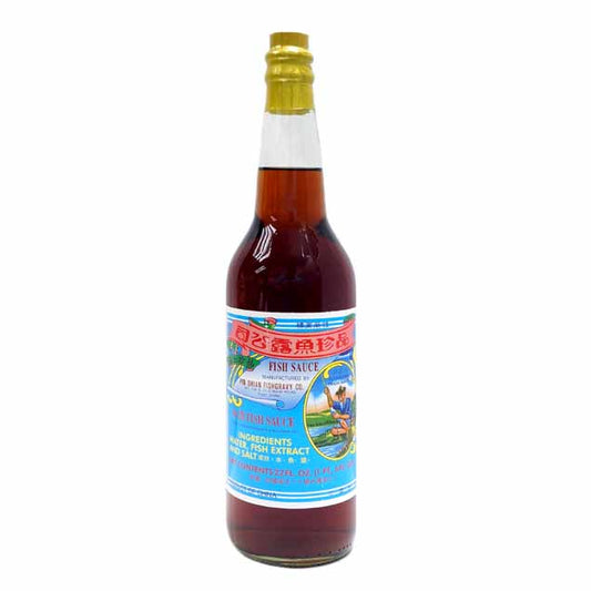 PIN DHIA FISH SAUCE (GOLDEN LABEL) 品珍 金標釣翁魚露(22 OZ)