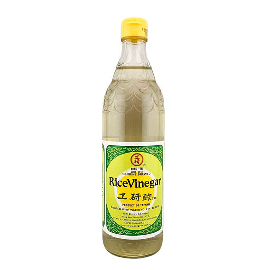 KONG YEN RICE VINEGAR 工研 白醋（20 OZ）