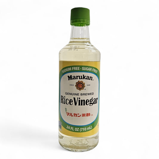 MARUKAN GENUINE BREWED RICE VINEGAR 萬字 日本純米醋*綠*(24 OZ)