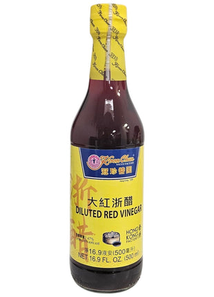 KOON CHUN DILUTED RED VINEGAR 冠珍 大紅浙醋(16.9 OZ)