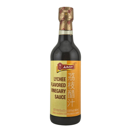 AMOY LYCHEE FLAVORED VINEGARY SAUCE 淘大  荔枝醋汁(16.9 OZ)