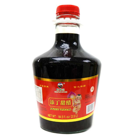 C.M.K SWEETENED BLACK VINEGAR  陳滿記 添丁甜醋(2.5 LT)