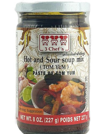 BRIGHT TIME TOM YUM PASTE 三廚 東蔭醬(8 OZ)