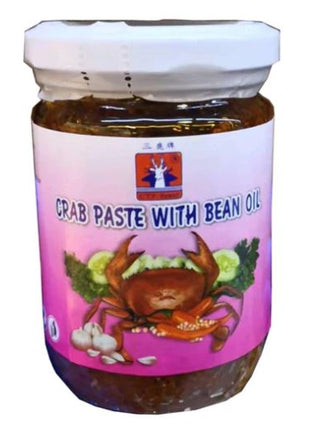 DEER CRAB PASTE W/SOYA BEAN Oil 三鹿 豆油蟹醬(7 OZ)