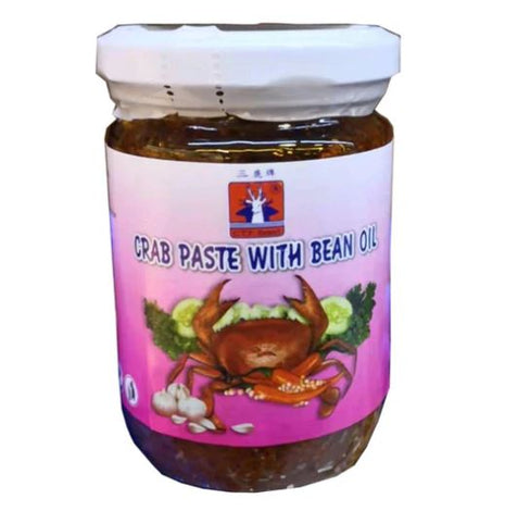 DEER CRAB PASTE W/SOYA BEAN Oil 三鹿 豆油蟹醬(7 OZ)