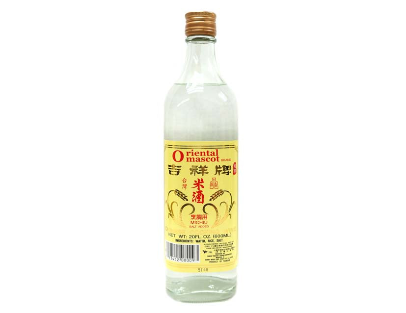 O. MASCO WHITE RICE COOKING WINE 吉 祥 臺灣白米料酒(20 OZ)