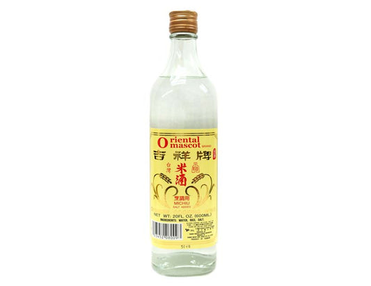 O. MASCO WHITE RICE COOKING WINE 吉 祥 臺灣白米料酒(20 OZ)