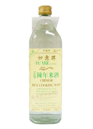 YU YEE CHINESE RICE COOKING WINE 如意 陳年米料酒(750 ML)