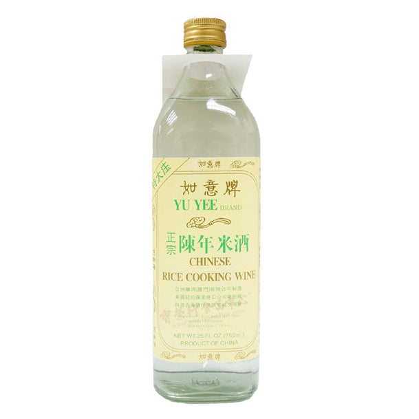 YU YEE CHINESE RICE COOKING WINE 如意 陳年米料酒(750 ML)